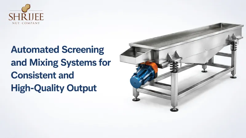 Automated Screening and Mixing Systems for Consistent and High-Quality Output