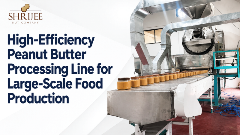 High-Efficiency Peanut Butter Processing Line for Large-Scale Food Production