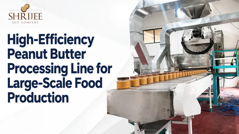 High-Efficiency Peanut Butter Processing Line for Large-Scale Food Production