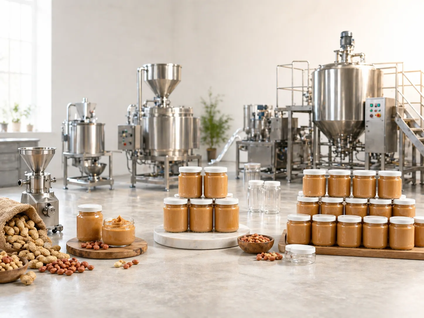 Peanut Butter Plant Cost in India