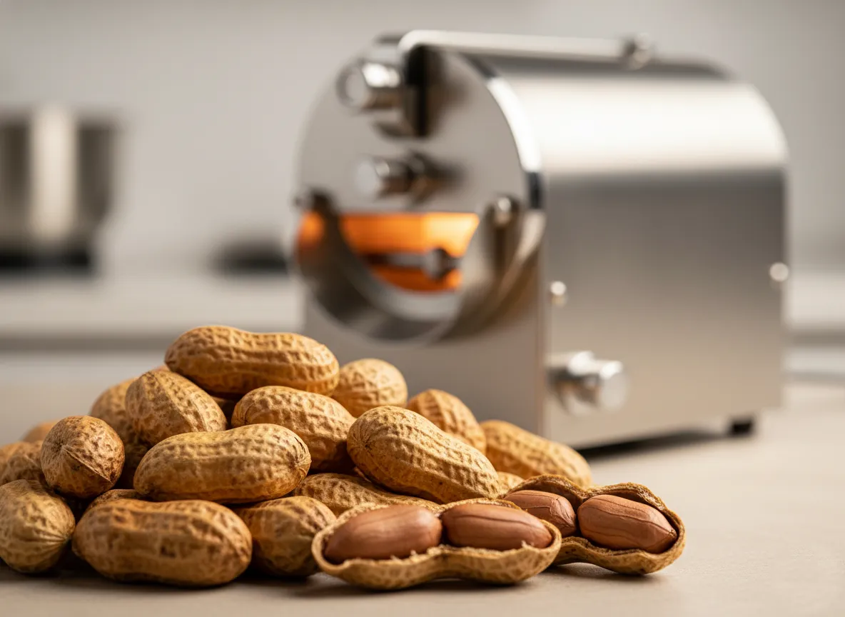 How a Radiant Ray Rotary Roaster Improves Peanut Flavour and Yield