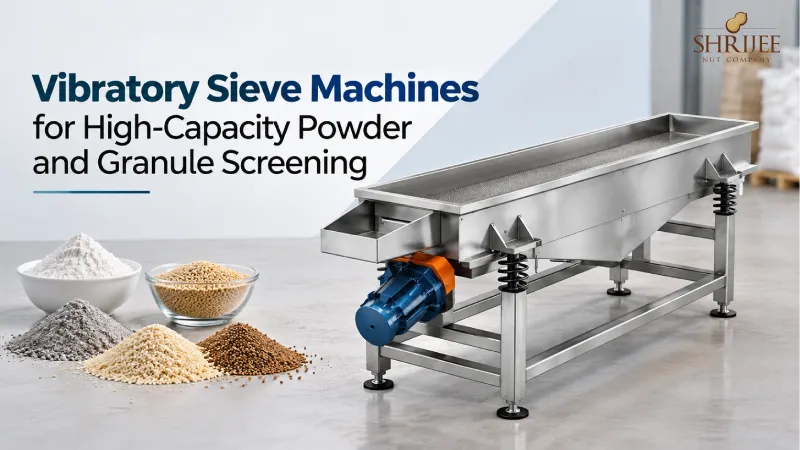 Vibratory Sieve Machines for High-Capacity Powder and Granule Screening