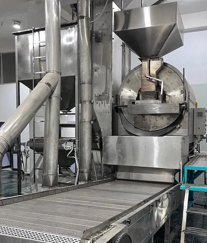 Peanut Radiant Ray Rotary Roaster