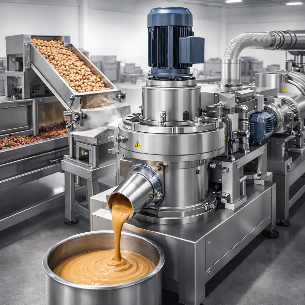 Grinding Peanut Butter