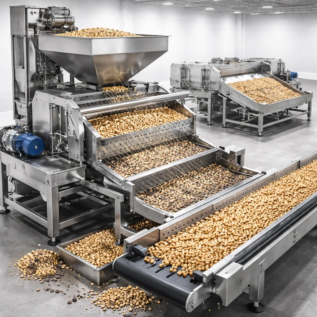 Raw Peanut Cleaning